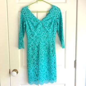 Turquoise Lace Lilly Pulitzer Dress